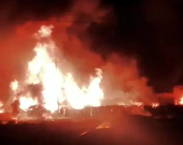 دو انفجار پیاپی در پالایشگاه نفت اربیل به وقوع پیوست