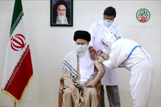 رهبر معظم انقلاب دُز دوم واکسن کوو ایران برکت را دریافت کردند