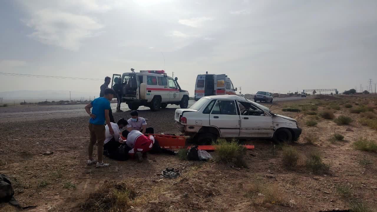 یک کشته و ۶ مصدوم در حادثه رانندگی جاده خمین - اراک