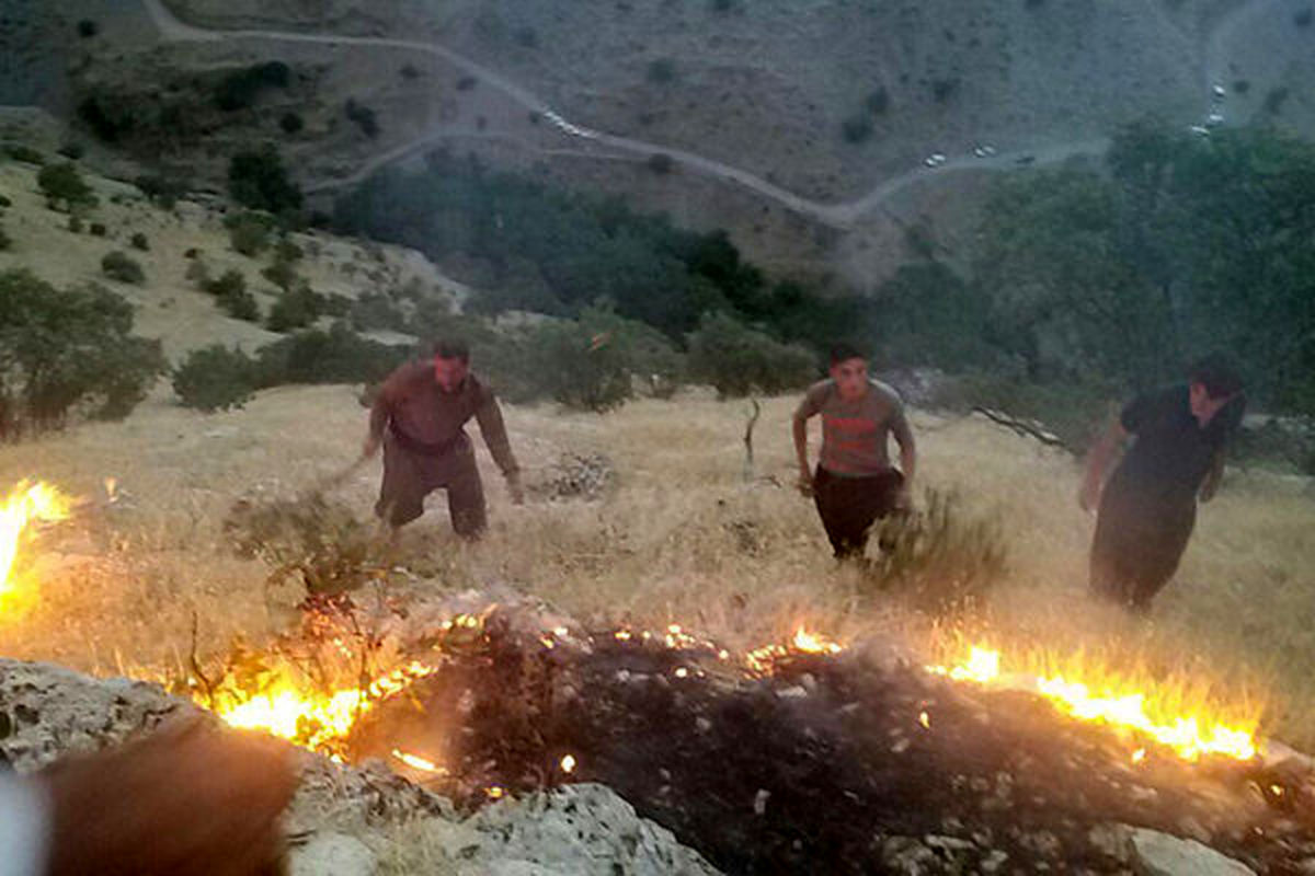 وقوع چهار آتش‌سوزی در شهرستان‌های گلستان