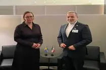 وزیران خارجه ایران و سوئد دیدار و گفتگو کردند