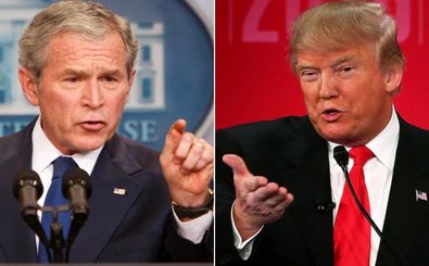 ترامپ: ورود به خاورمیانه بزرگترین اشتباه جرج  بوش بود