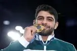 طلای جهانی برای ساروی در وزن ۹۷ کیلوگرم کشتی فرنگی