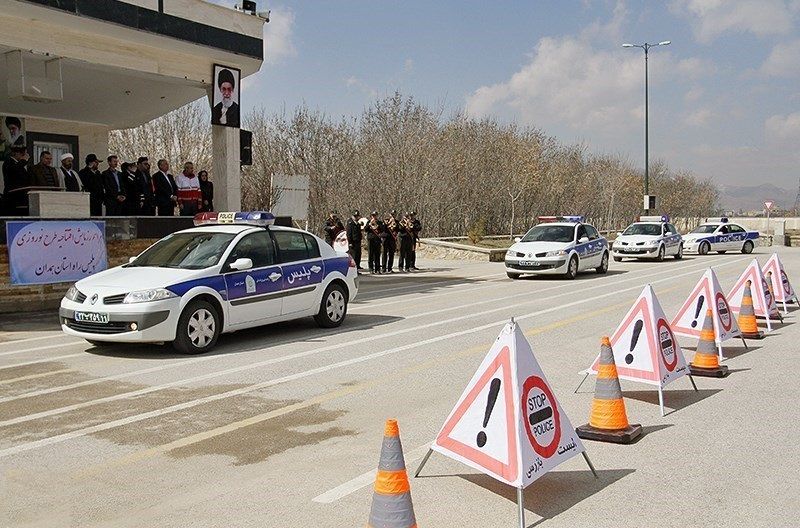 آغاز طرح نوروزی تامین امنیت جاده ای پلیس راه در اردبیل