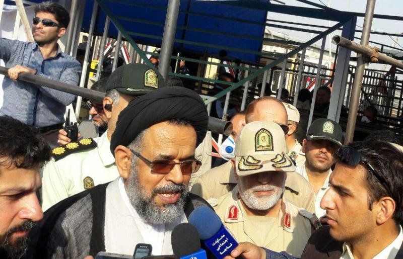 وزیر اطلاعات وارد اصفهان شد