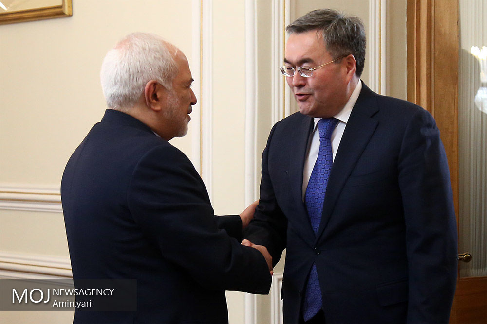 دیدار معاون وزیر امور خارجه قزاقستان با ظریف