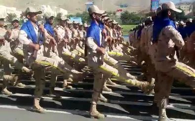 رژه تمرینی هوایی جنگنده‌های ارتش و سپاه 