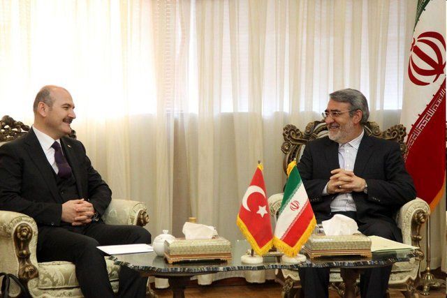رحمانی فضلی با وزیر کشور ترکیه دیدار کرد