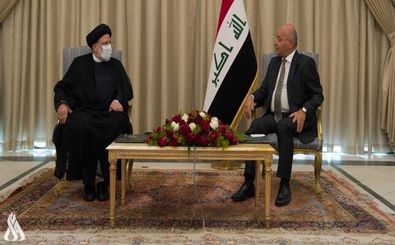 رئیس‌جمهور عراق پیروزی آیت‌الله رئیسی در انتخابات را تبریک گفت