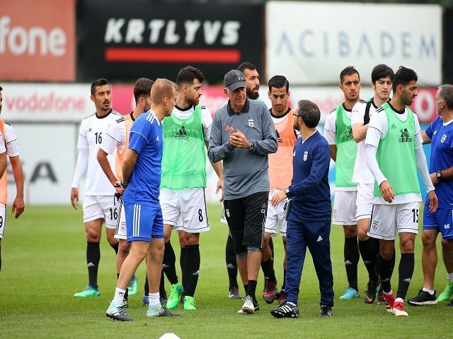 دومین جلسه تمرینی تیم ملی فوتبال ایران در استانبول برگزار شد