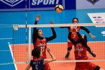 والیبالیست‌های خانم ایران به مقام دهم آسیا اکتفا کردند