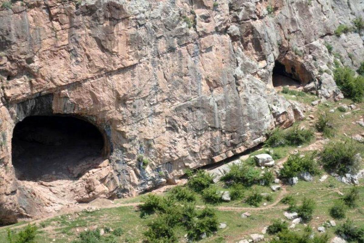نشانه گذاری غار دربند رشی رودبار