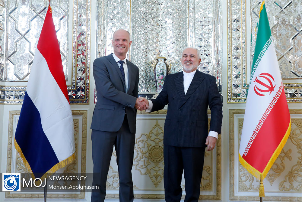 دیدار وزیر خارجه هلند با ظریف
