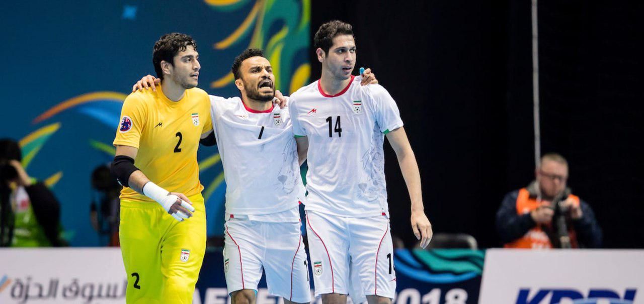 دوازدهمین قهرمانی ایران در فوتسال آسیا
