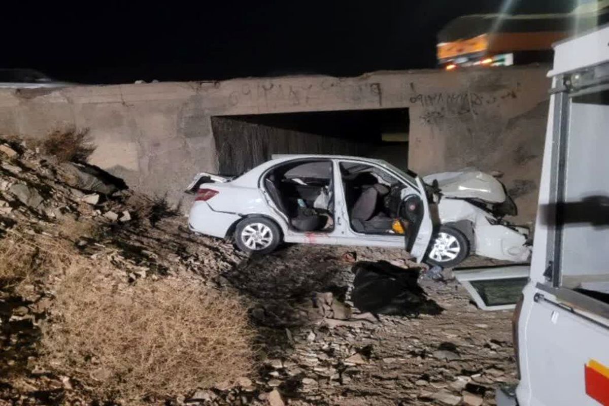 سه کشته و چهار مجروح در حادثه رانندگی در مسیر ساوه - تهران