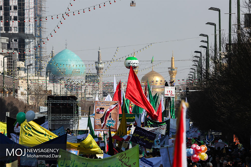 جشن انقلاب اسلامی در مشهد 