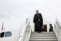 روحانی تهران را به مقصد مسقط ترک کرد