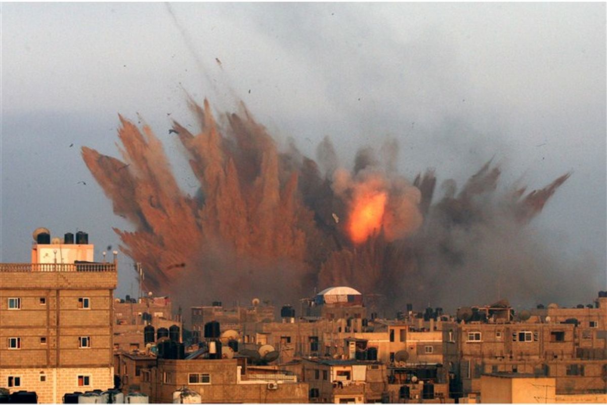  وقوع انفجار بزرگ در غرب نوار غزه
