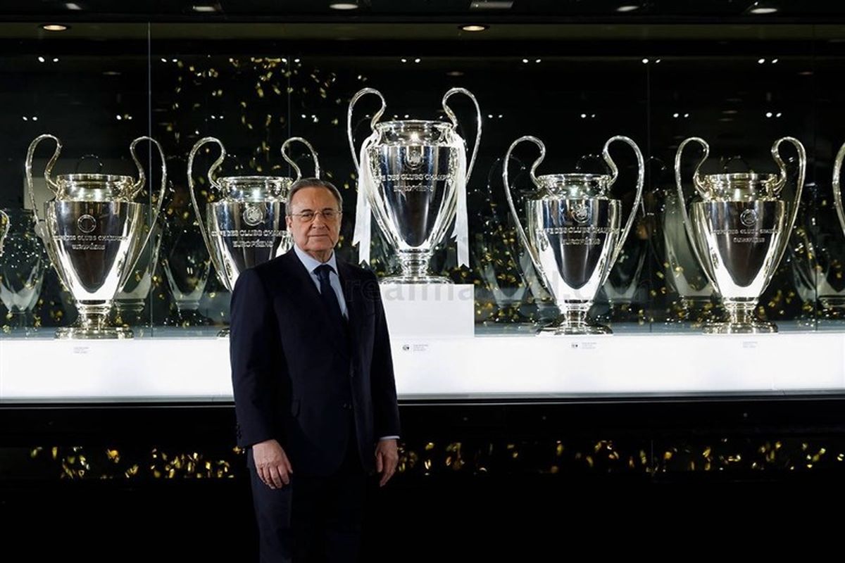 پرس تا سال ۲۰۲۱ رئیس رئال مادرید باقی می‌ماند