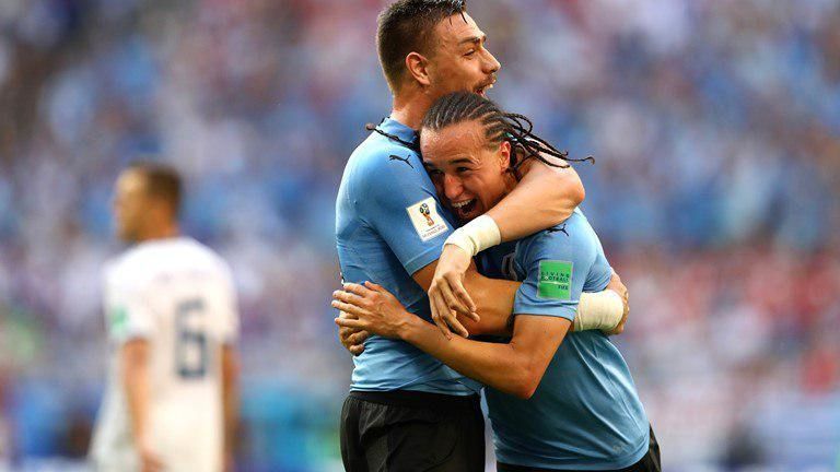 نتیجه بازی اروگوئه و روسیه در جام جهانی/ صعود اروگوئه به عنوان صدرنشین 