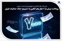 پرداخت بیش از 7 هزار وام آنلاین با «سپینو» بانک صادرات ایران
