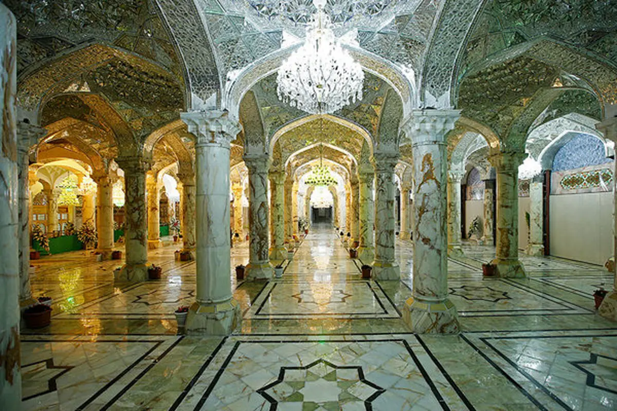 صحن+حضرت+زهرا