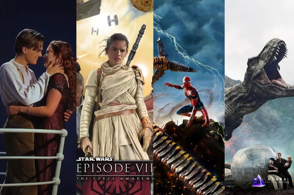 ۵۹ فیلم در تاریخ سینما به فروش میلیارد دلاری رسیدند