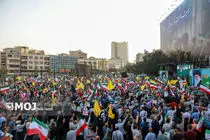 تجمع مردمی حمایت از عملیات «بشارت فتح» در تهران 
