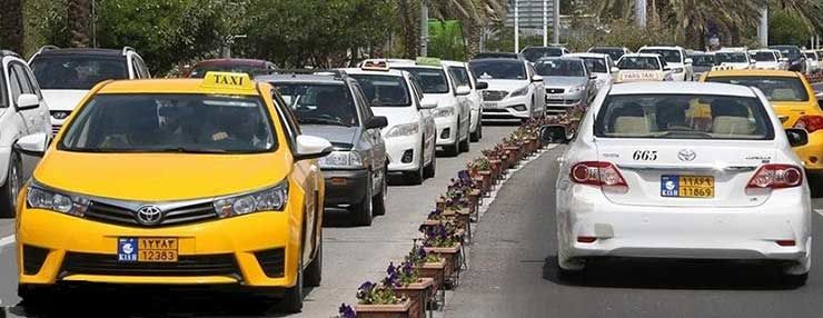  ممنوعیت ارائه خدمات حمل و نقلی با پلاک ملی در کیش
