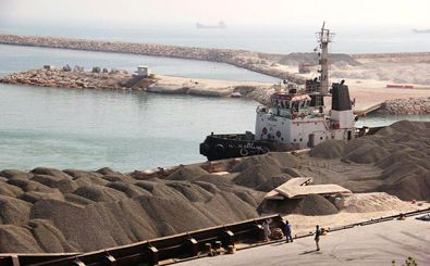صادرات نخستین محموله سنگ گابرو از بندرلنگه به قطر