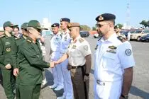 ناوگروه نیروی دریایی سپاه در بندر شارجه امارات پهلو گرفت