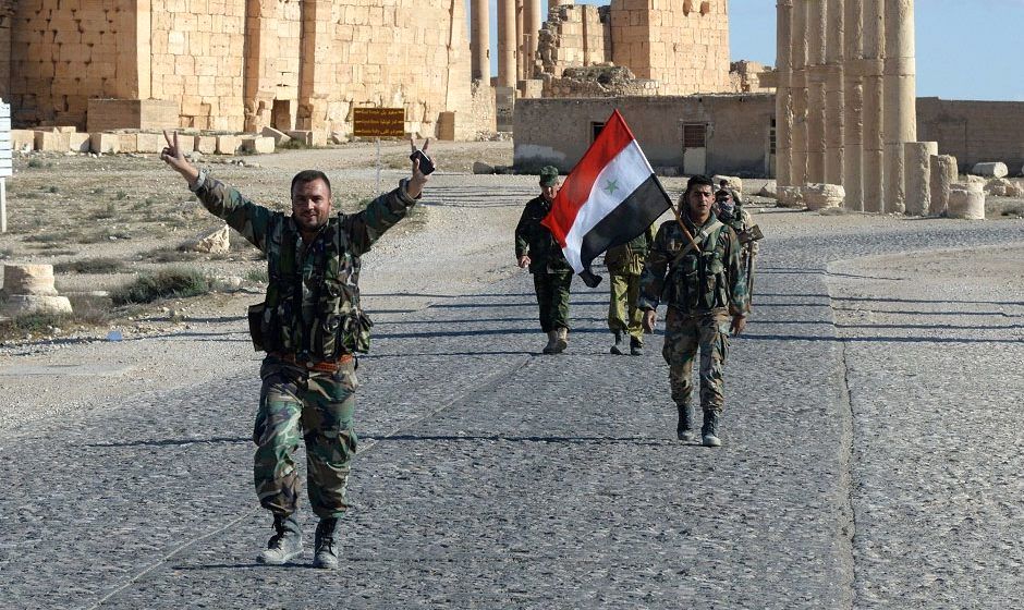 تروریست های داعش در المیادین به محاصره ارتش سوریه درآمدند