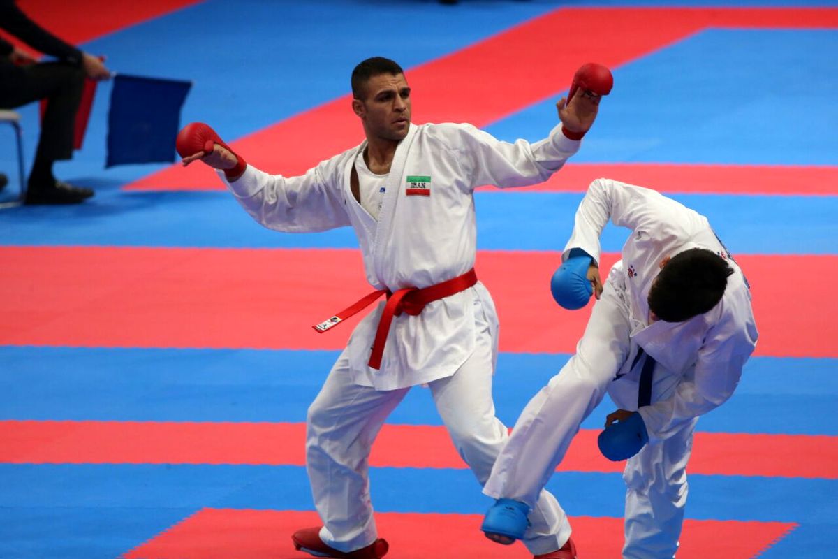 پخش رقابت های کاراته قهرمانی جهان به صورت زنده از شبکه سه سیما