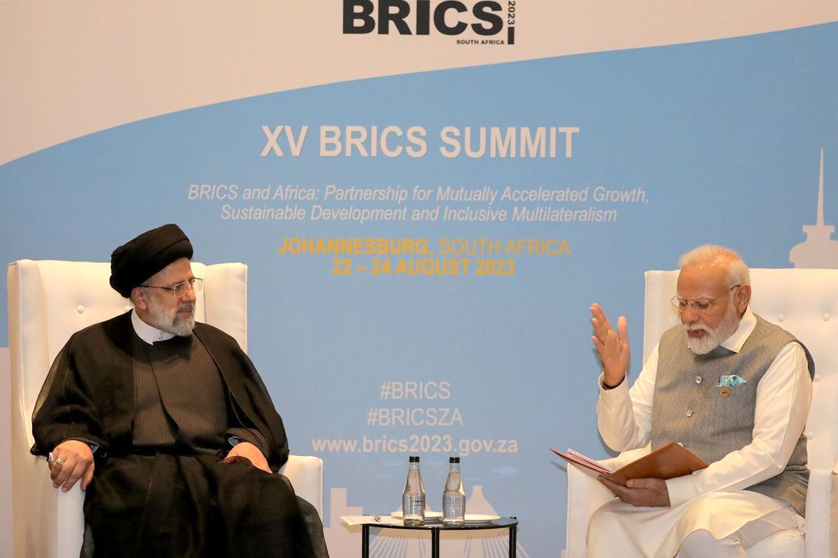 نخست وزیر هند با رئیس جمهور ایران دیدار کرد
