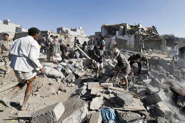 مزدوران سعودی طی ۲۴ ساعت گذشته ۳۰ بار یمن را مورد حمله قرار دادند