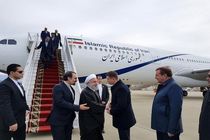 روحانی وارد روسیه شد