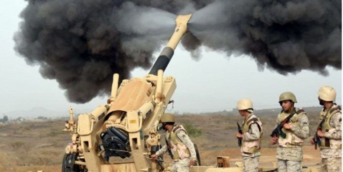 Yemen territory attacked by Saudi Arabia's artillery