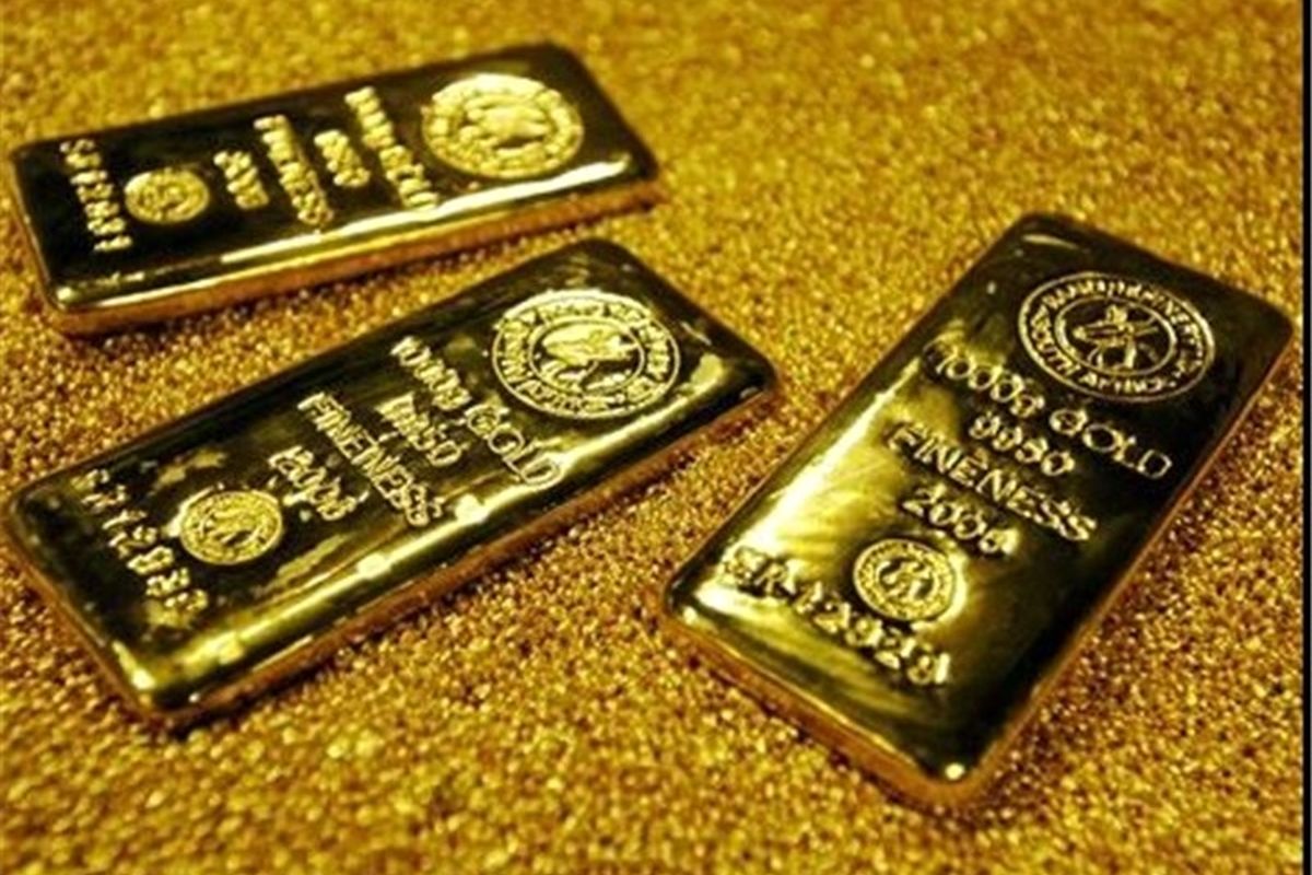 قیمت جهانی طلا به پایین ترین رقم در یک هفته گذشته رسید