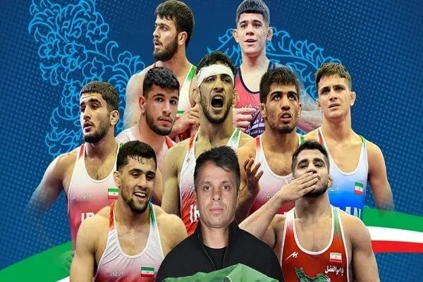 تیم کشتی فرنگی ایران در مسابقات جوانان جهان قهرمان شد