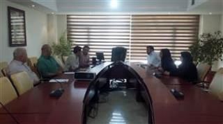 جلسه شورای اداری در سالن جلسات دفتر شهردار ناحیه 4