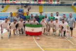 تیم ملی فوتسال ناشنوایان با گلباران انگلیس صدرنشین ماند