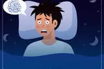 اینفوگرافیک/ چطور شب‌هایی که اضطراب داریم، بهتر بخوابیم؟