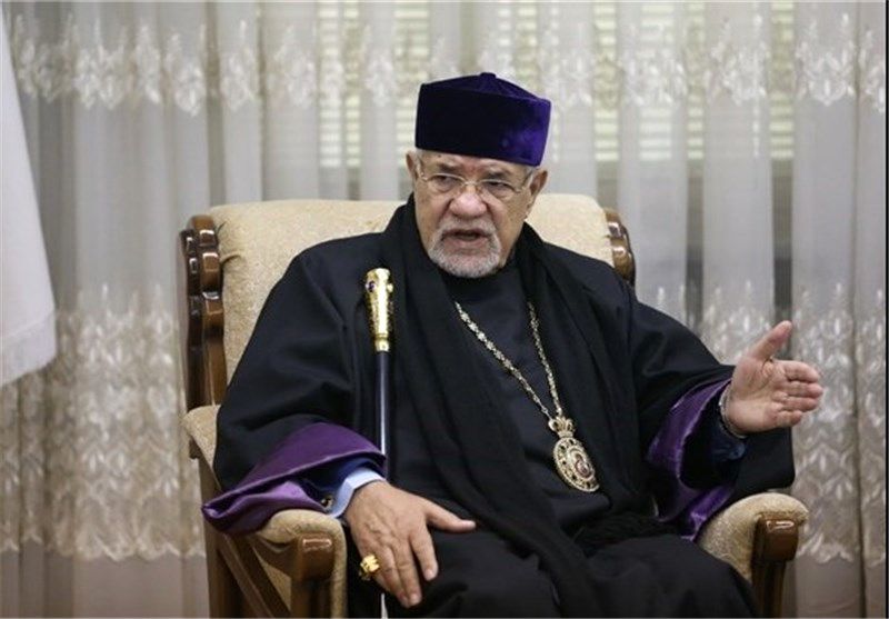 اسقف اعظم ارامنه تهران حمله موشکی آمریکا به سوریه را محکوم کرد