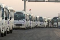 الحشد الشعبی ده‌ها خودرو برای انتقال زائرین اربعین حسینی در عراق اختصاص داد