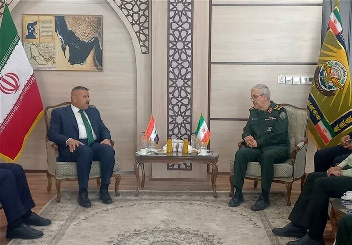 وزیر کشور عراق با رئیس ستاد کل نیروهای مسلح دیدار کرد