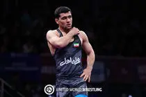 محمدی حریف اوکراینی در کشتی فرنگی امیدهای جهان را شکست داد