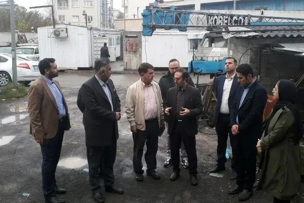 بازدید مدیرعامل سازمان مجری از پروژه طرح توسعه بیمارستان لنگرود