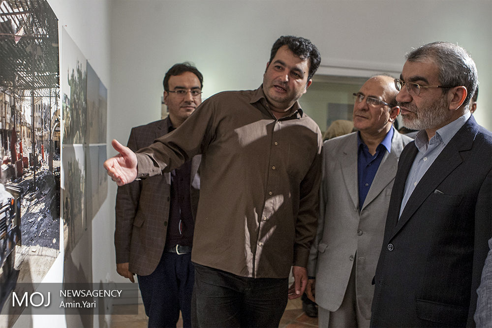 افتتاح نمایشگاه عکس موصل از جنگ تا زندگی