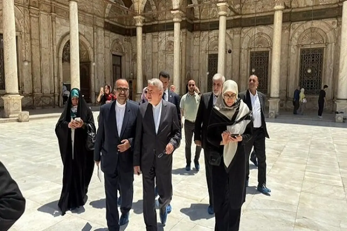 وزیر میراثفرهنگی از مسجد تاریخی محمدعلی دیدن کرد