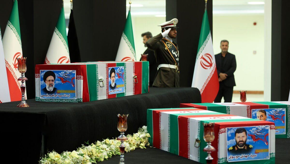 World leaders paid tribute to Iran's late President